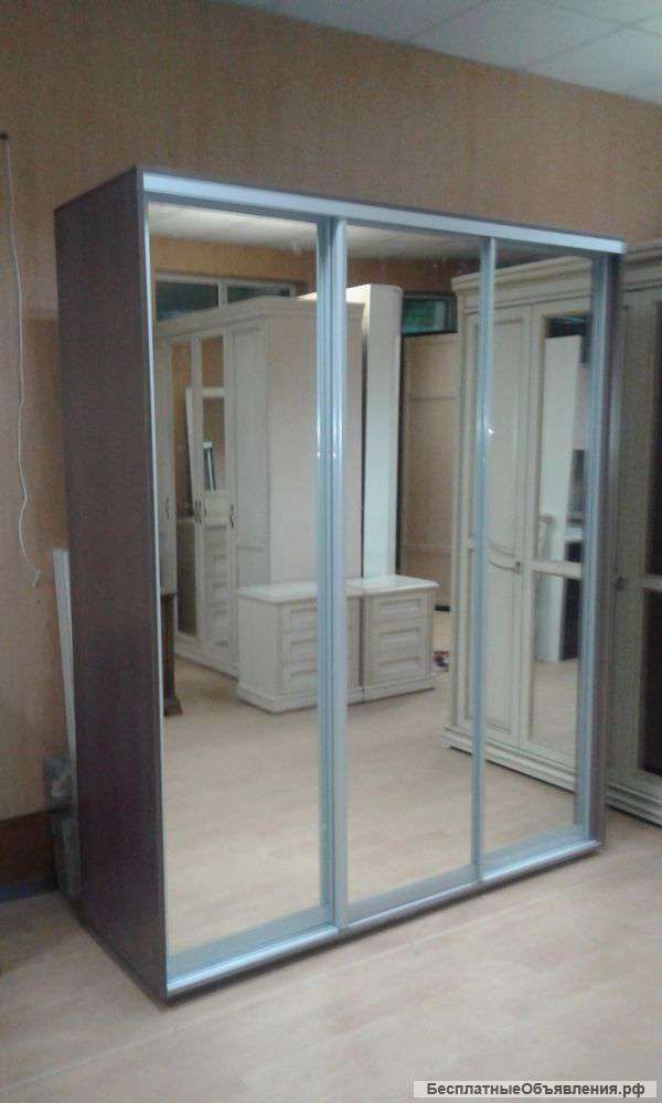 Алюминиевые двери, шкафы-купе. Акция