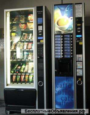 Установка кофeйных и снэковых автоматов в Москве