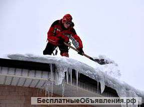 Уборка снега с крыш, во дворах, вывоз снега