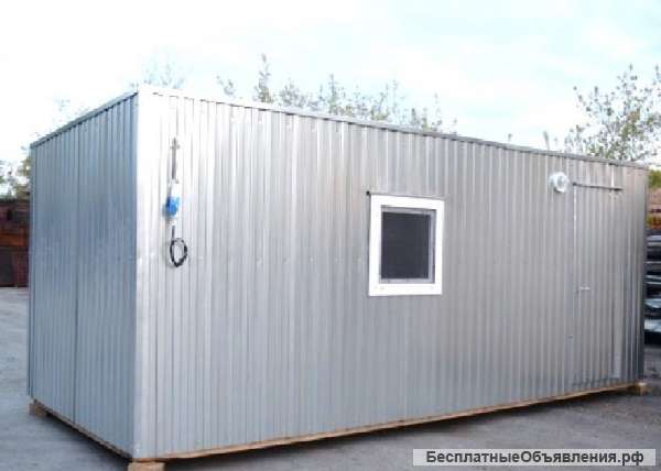 Домики-бытовки с утеплением 100 мм