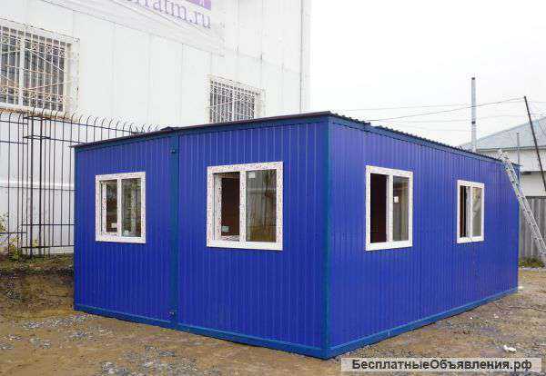 Домики-бытовки с утеплением 100 мм