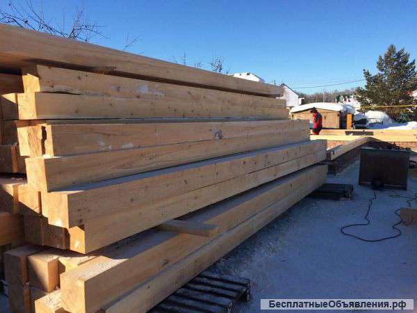Брус, доска обрезная, кедр