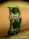 Браслет из малахита