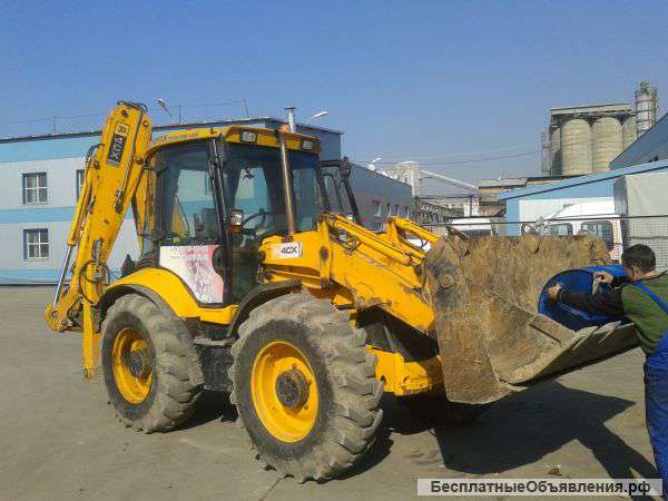 Аренда экскаватора погрузчика JCB 4CX