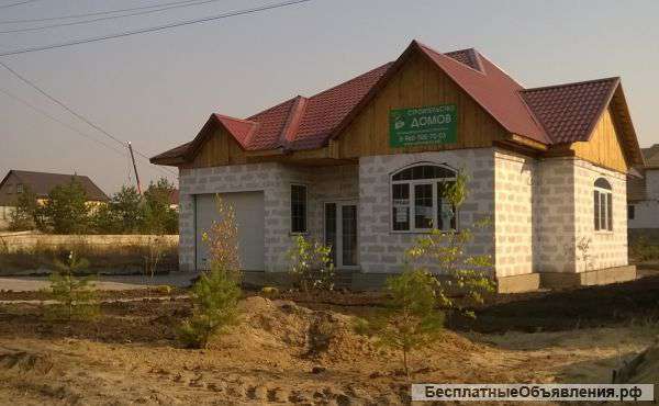 Коттедж с гаражом и садом в Центральном Черноземье