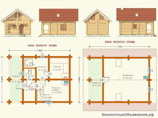 Построим баню из бруса