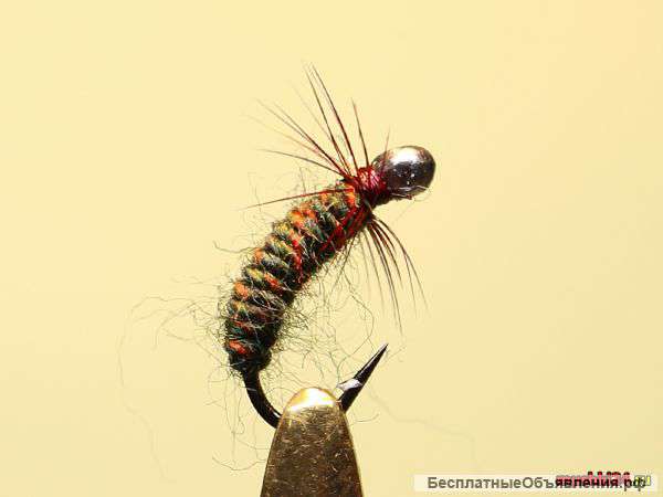 Рыболовные мушки на хариуса "Скрутки"