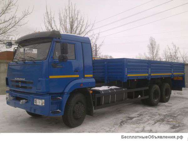 Бортовой автомобиль КАМАЗ 65117-78 с местом под КМУ (2012)