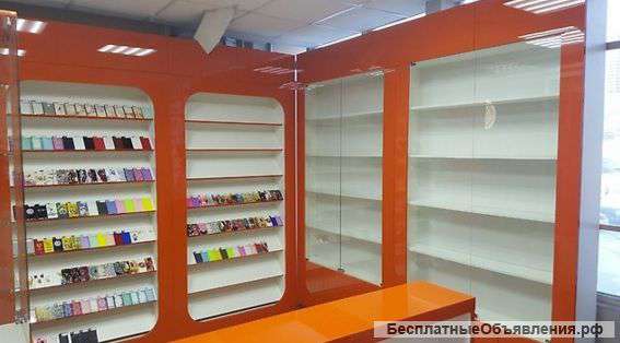 Торговое оборудование на заказ. Витрины, прилавки и т.д