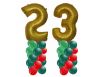 Воздушные шары на 23 февраля