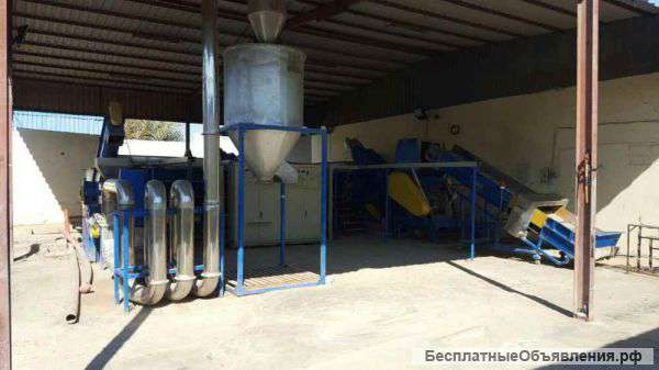 Моечно-сушильный комплекс с дробилкой Китай б/у 2013 г.в.