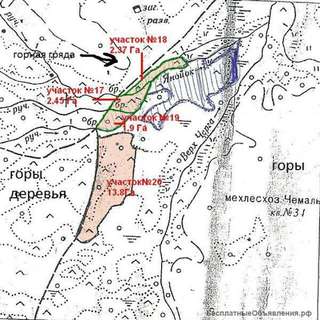 240 соток на ручье, на Алтае