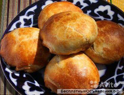 Тандырские лепешки,самса,лепешка с мясом