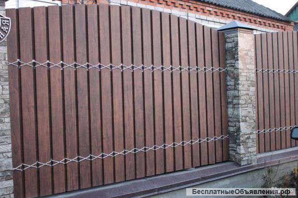 Изготовление и установка заборов