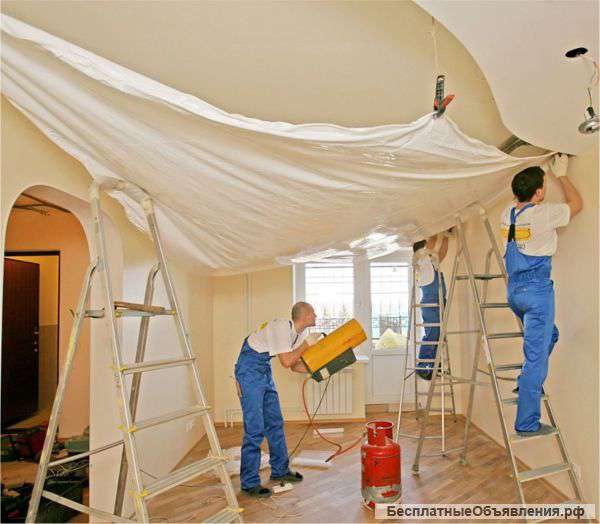 Натяжные потолки в Щёкино и районе