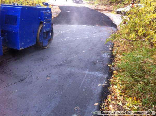 Выполняем дорожно строительные работы