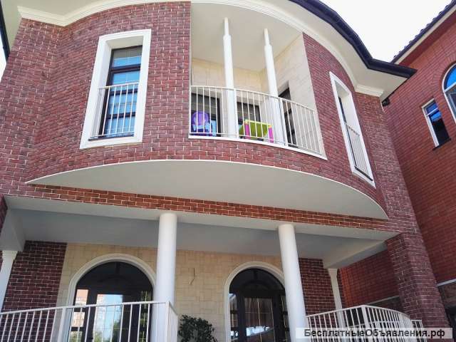 Облицовка фасада клинкерной плиткой