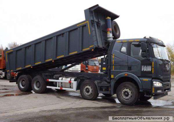 Самосвал FAW J6, 8х4, 35 тонн