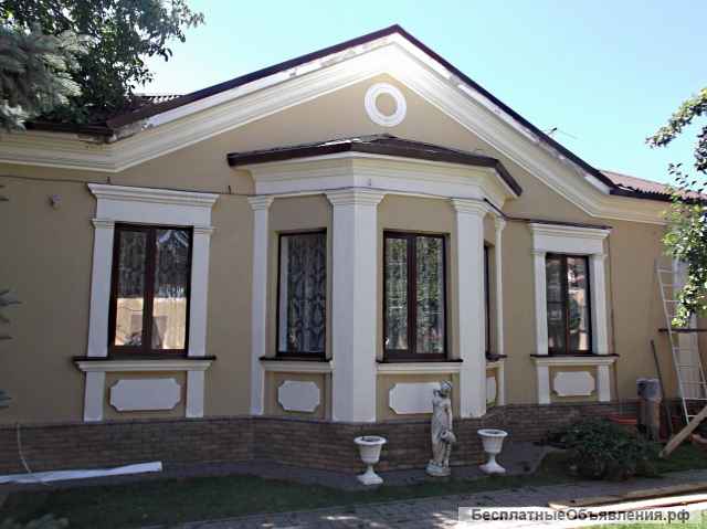 Декоративная отделка фасадов - барашек, короед, дождик