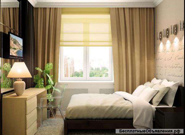 Квартира от хозяина,Юго-Запад."Космос"45 параллель.