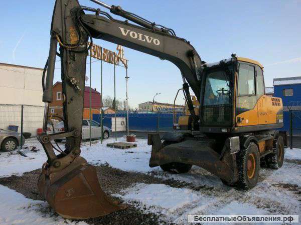 Колесный экскаватор Volvo EW140C