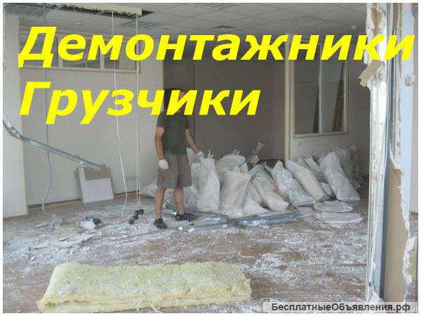 Разнорабочие которые действительно работают