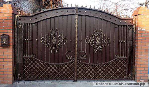 Заборы.Ворота.Калитки.Навесы.Лестницы.Ограды.Ковка.