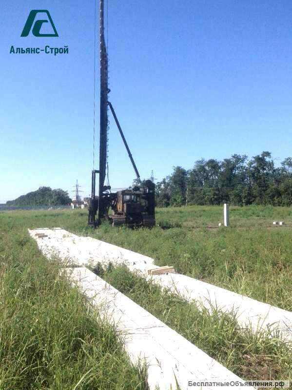 Вдавливание свай