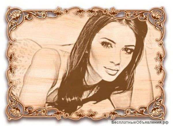 Фотопечать на дереве.Уникальный подарок близким