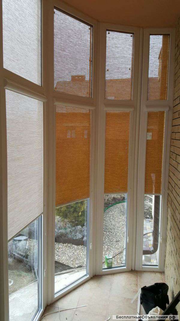 Жалюзи, рулонные шторы