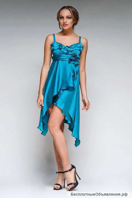 RM705-14VV-платье голубое. 2500 руб