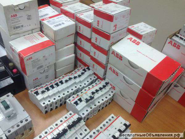 ABB S201, S203, DS941 C16, C25, УЗО, Диф.Автоматы, Рубильники
