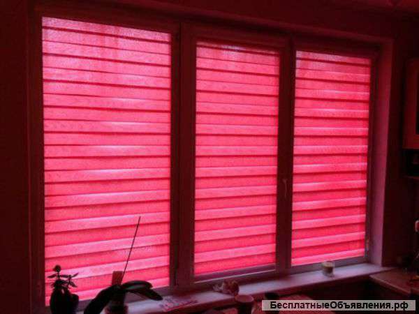 Рулонные шторы ZEBRA (день-ночь) в Балашихе