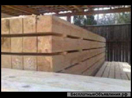 Брус лиственница 150х150х6000 мм от производителя