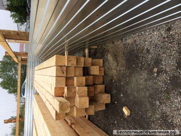 Брус сосна 180х180х6000 мм от производителя