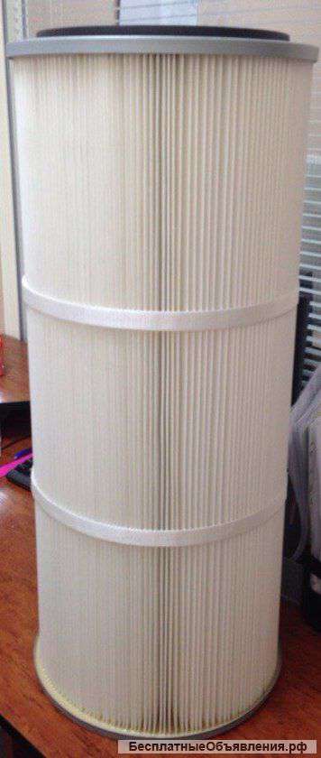 Картриджный/ рукавный фильтроэлемент для силоса, деревообработки, производства бетона