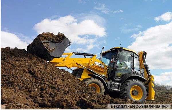 Аренда экскаватор погрузчика в Москве и Московской области