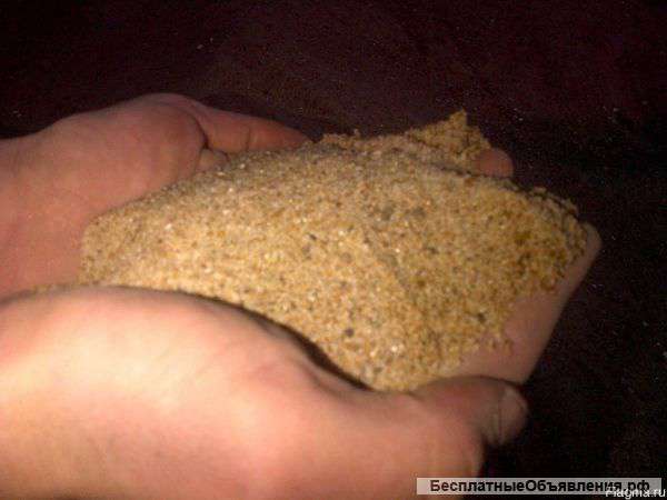 Речной песок (в мешках 50 кг)