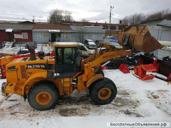 Фронтальный погрузчик Hyundai HL770-7A