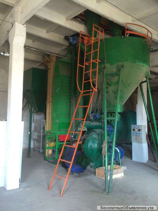 Блоки грануляции пеллеты и комбикорма ОГМ 1,5 ОГМ 0,8