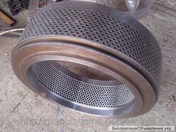 Кольцевые и плоские матрицы для прессов грануляторов любых марок и размеров