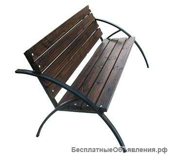 Стальная скамейка "Классик"