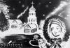 Песочное шоу и снежная анимация в Москве