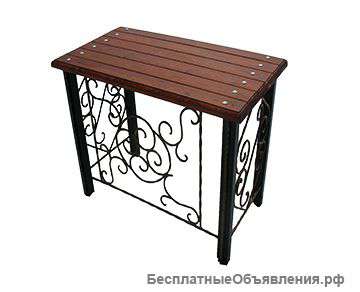 Стол стальной кованный