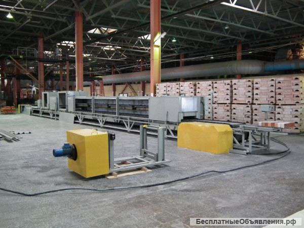 Линия покрытия цветными полимерными красками готовых изделий