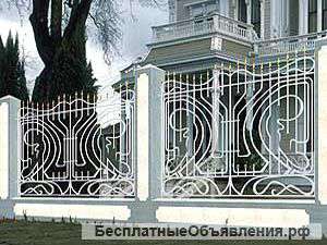 Заборы кованые из металла78
