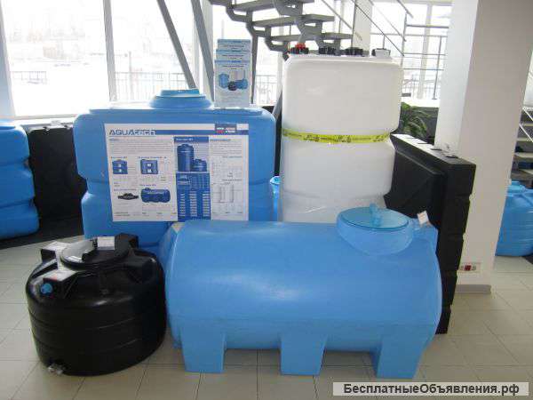 Пластиковые баки для воды aquatech atv, atp, ath, combi со склада в Уфе от производителя