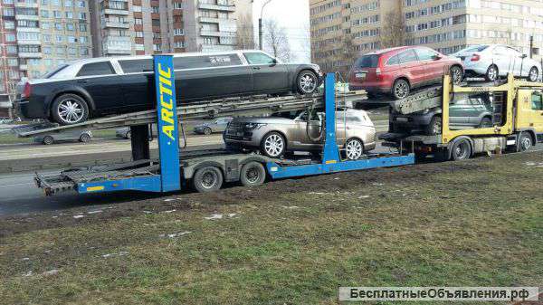 Доставка автомобилей автовозами