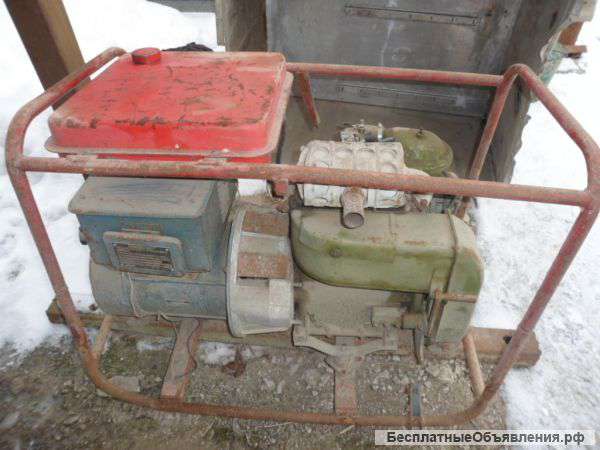 Электроагрегат бензиновый АБ4-Т230 В-Ж