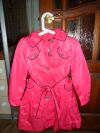 Плащ,пальто импортные на девочку 7-10 лет